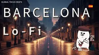 Minimal Lofi: Barcelona Night Rain | Deep Work & Study Music (2Hour+)