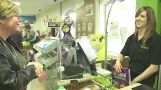 Customer service training video for Touts Budgen
