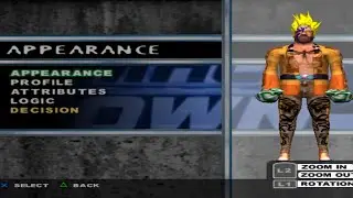 SMACK DOWN - HERE COMES THE PAIN - GAMEPLAY #50 (CREATING MOVE SET CHARACTER) 