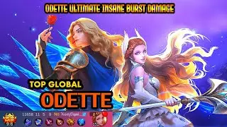 ODETTE OFFLANER | ODETTE GAMEPLAY 2021! TOP GLOBAL ODETTE | MOBILE LEGENDS