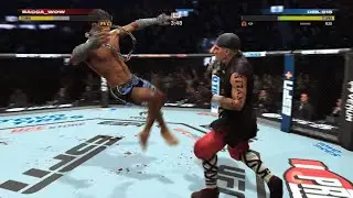 Doing karate on a karate guy