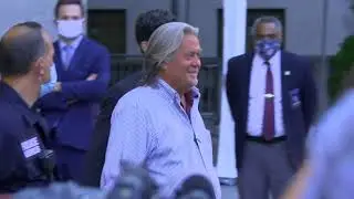 NEW: Steve Bannon leaves federal courthouse in Manhattan