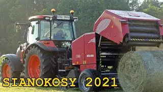 ☆Sianokosy 2021!☆Kubota m5091☆ Ursus c360☆Ursus c330☆MetalFach z 562☆ RolMix㋡
