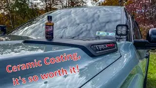 Ceramic Coating The 2022 TRD Pro, Well Worth The Effort!