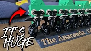 My BIGGEST 3D Printed Roller Coaster Train!