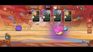 Triple poison game play in axie infinity origins Game strategy