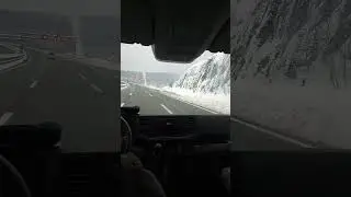 snow in Croatia