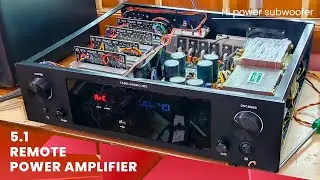 5.1 & 5.2 REMOTE KIT DOLBY DTS AMPLIFIER HI POWER DUAL SUBWOOFER