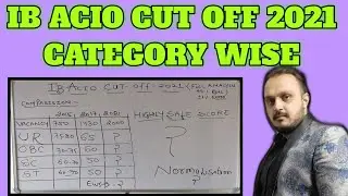 ib acio expected cut off | ib acio cut off 2021 | ib acio || ib expected cut off | ib cut off 2021