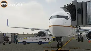 Prepar3D v5 | Longest 737-800 flight to Montevideo | PMDG 737-800 NGXu | trueSKY