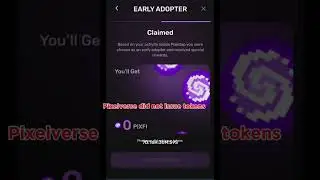 PixelVerse SCAMM  #crypto #clicker #memecoin #news