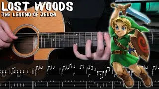 Lost Woods - The Legend of Zelda - Fingerstyle Guitar Tutorial + TAB