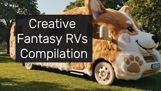 Creative Fantasy RVs Houses on Wheels Compilation ✨ #rv #relax #oddlysatisfying #relaxingvideo