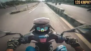 APRILIA SXR 160 - HIGH SPEED STABILITY & ABS TEST 🔥🤯