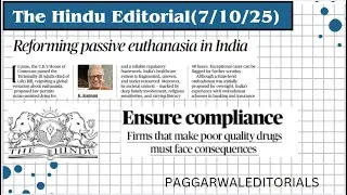 Ensuring Drug Safety & Reforming Passive Euthanasia in India | Key Issues Explained