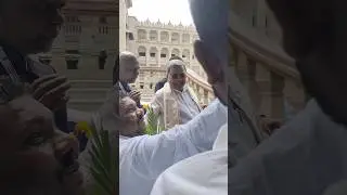 Happy to see our CM&hearts;️💐very closely #siddaramayya #shortvideo #viralvideo #ytshorts #cmsiddaramaiah