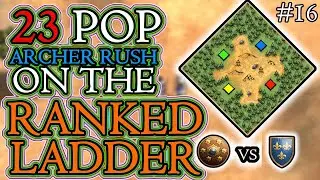 Too slow? Trying 23 pop build order in ranked multiplayer in 2025 | Part 16: Malay vs Franks