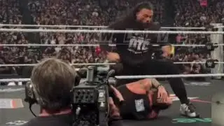 Angry Roman Reigns attack CM Punk off air after - WWE Raw & Smackdown