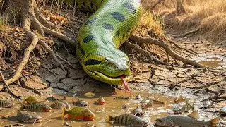 wild life amazon jungle - the last deep pools