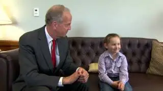 Sen. Jerry Moran Meets with Council Grove's Macey Hensley