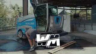 Ice resurfacer WM Mammoth: Ultra-light blades, changed in 60 seconds