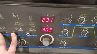 MIller Syncrowave 250DX Tig Welder Arc Time and Cycles