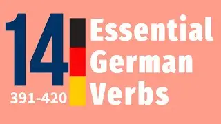 #14| Test Your German: 30 Verb Quiz Questions with Audio Answers | Beginner Level