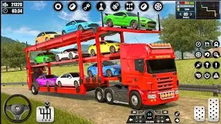 Heavy Cars Delivery 🚗💨 | Car Transport 3D Gameplay | Smooth Driving & Parking#cartransport 