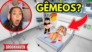 ESTOU GR&Aacute;VIDA de G&Ecirc;MEOS em BROOKHAVEN 🤰🏼