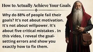 Why 88% of People Fail Their Goals (Science Reveals 5 Mistakes) || Improve Your English Fluency ✅