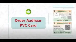 How to order Aadhaar PVC card from UIDAI website?