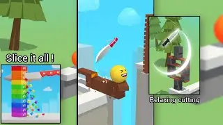  Slice It All! | Pure Relaxation 😌 Satisfying GameplaySlice It All! ASMR