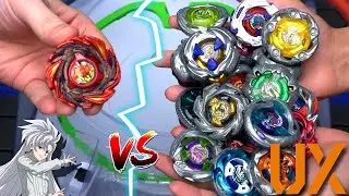 ALL UX BEYS vs PHOENIX FLARE Beyblade x Battle