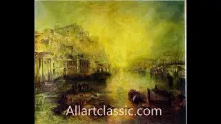 English Painter Joseph Mallord William Turner - Ancient Italy