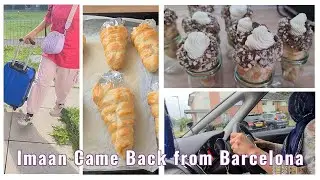 Pakistani Mom Make Dessert For Your Eid || Imaan Bought Gift For Siblings || PVMUK
