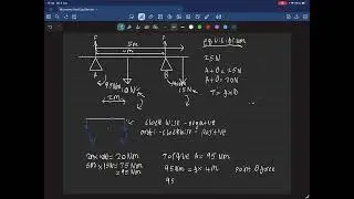 How to solve moments in equilibrium with multiple pivot points
