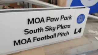 MALL OF ASIA WAY FINDER DIRECTIONAL SIGNAGE PREPARATION