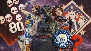 WE GOT 80 *KILLS* IN *ONE* MATCH OF APEX LEGENDS!! (World Record??)