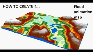 How to Create Flood animation map, Extract contour, Tin & Dem, using ArcGIS