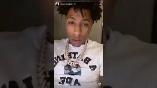 NBA YoungBoy listening to NoCap