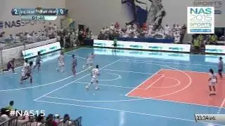 الجمعه 2015/07/10 - منافسات كرة القدم - مبارة استعراضية - اصدقاء زيدان Vs اصدقاء عموري