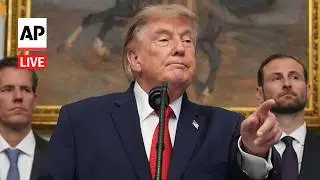 LIVE: Trump speaks at a meeting with tech leaders