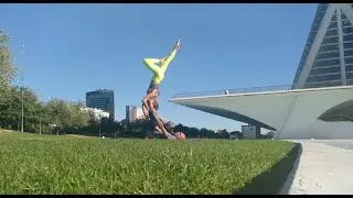 Acroyoga washing machine LXVI. Back orbit.