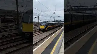 Grand Central Class 180 at speed through Doncaster. #trains #shorts