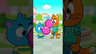 two cartoon characters battl #funny #cartoon #animation #chatgpt