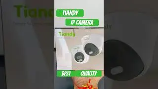 Tiandy IP Camera | Best CCTV Camera | Tiandy Camera Setup #cctv #ipcamera @Secureindia24x7