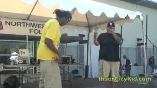 Khingz, Nam, and Suntonio Bandanaz at Folk 'n' Skate Part 1