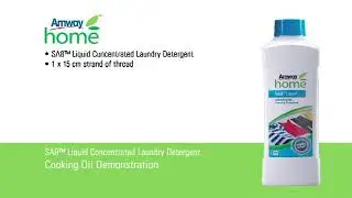 Demo Amway SA8 Liquid Laundry Detergent