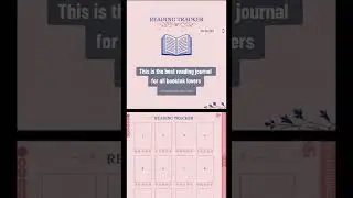 This is the best reading journal for all booktok lovers 💕