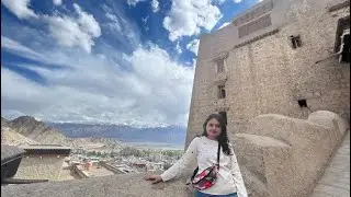 Ladakh travel series Day 2 | Sangam point | Leh palace | Shanti stupa | Magnetic Hill | Hall of fame